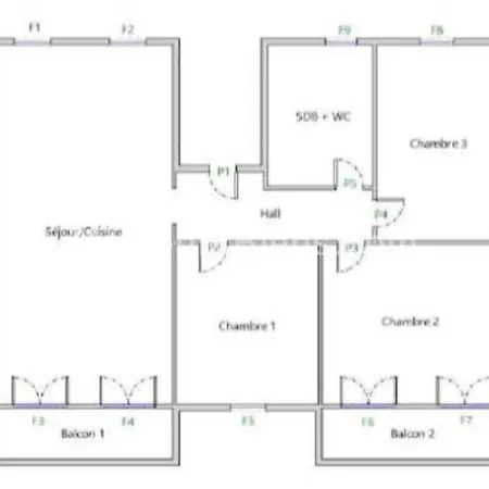 Logement Entier Hte Bruno Apartamento